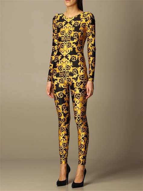 versace woman jumpsuit|More.